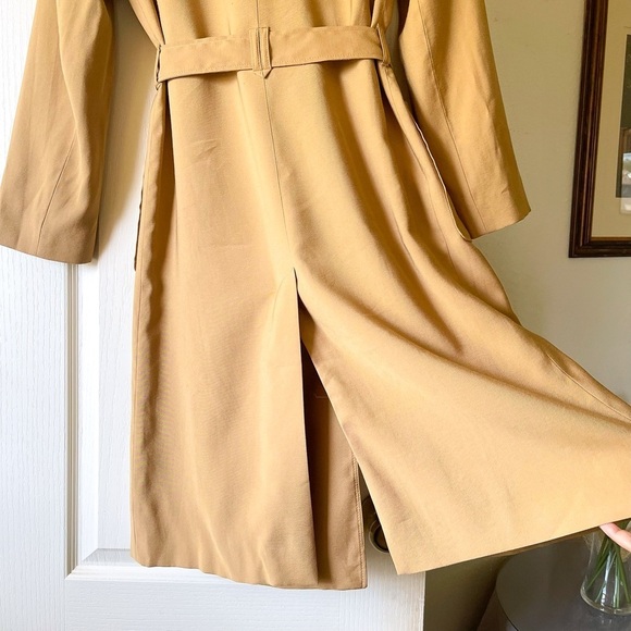 Sézane Oprah Trench Coat Belted Double-Breasted Beige Tan 36 NWT - Picture 6 of 8